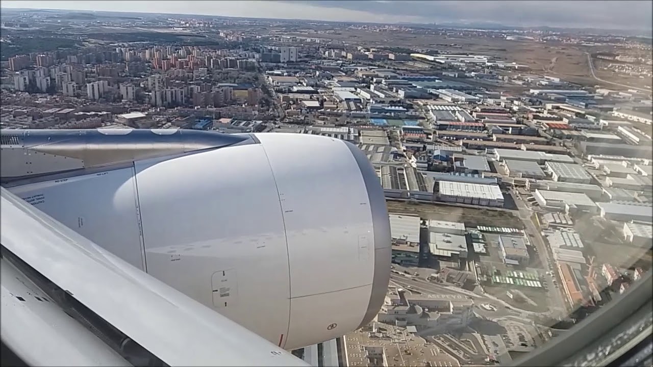 Aterrizaje Madrid